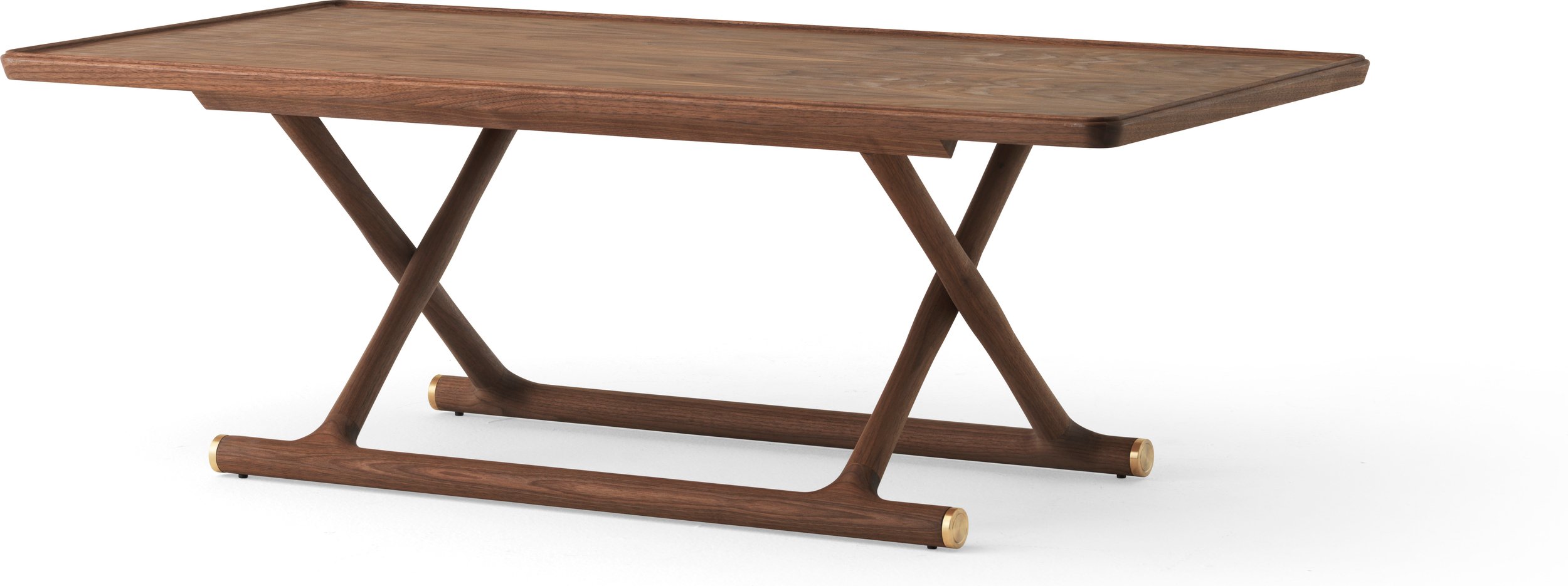 Stolik kawowy Jäger drewno orzechowe