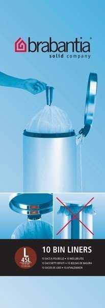 Worki na śmieci Brabantia rozmiar L 45 l 10 szt.