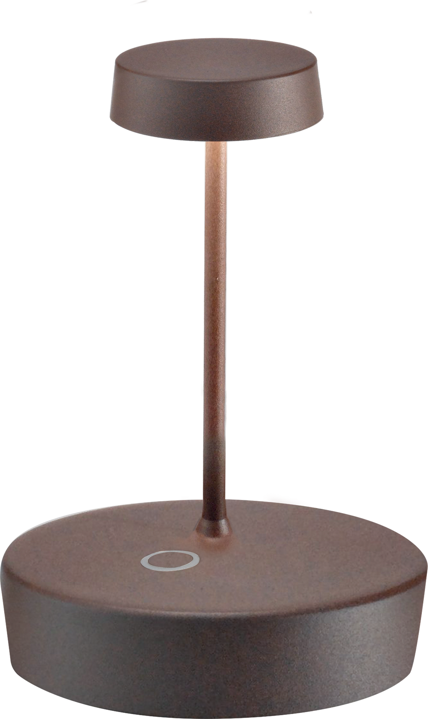 Lampa stołowa bezprzewodowa Swap Mini II 14,8 cm brązowa