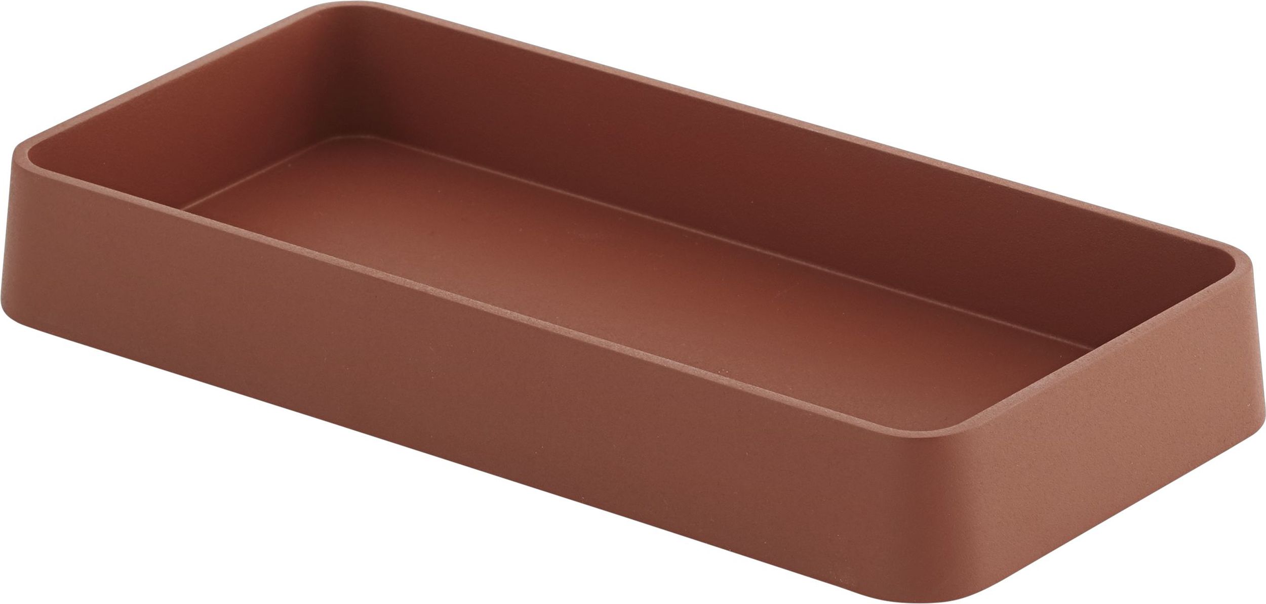 Taca do organizera na biurko Arrange 12 x 25 cm brązowa