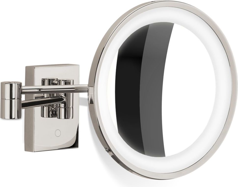 Lusterko kosmetyczne powiększające x7 BS 40 nikiel ścienne