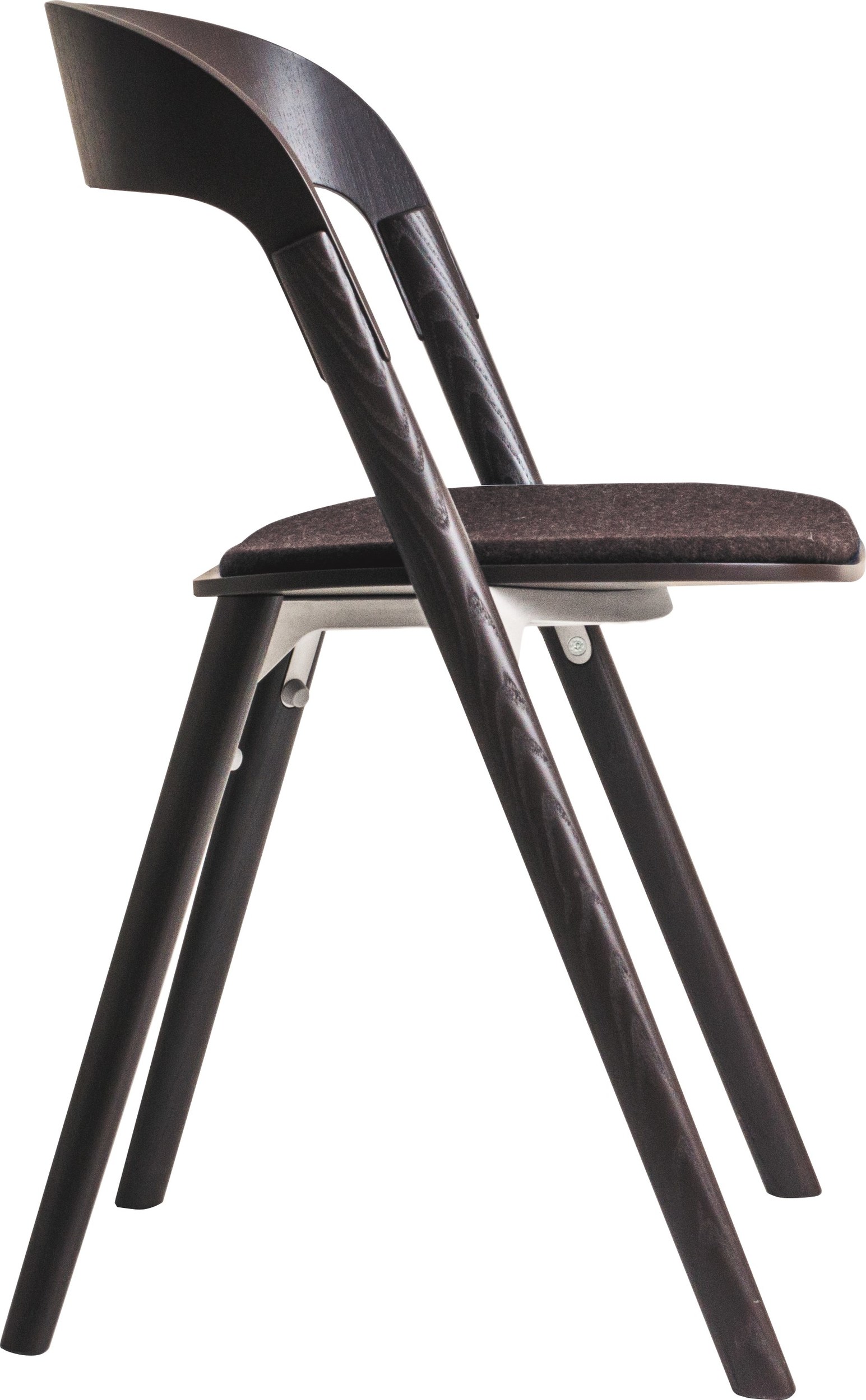 Krzesło Pila z poduszką brązowe