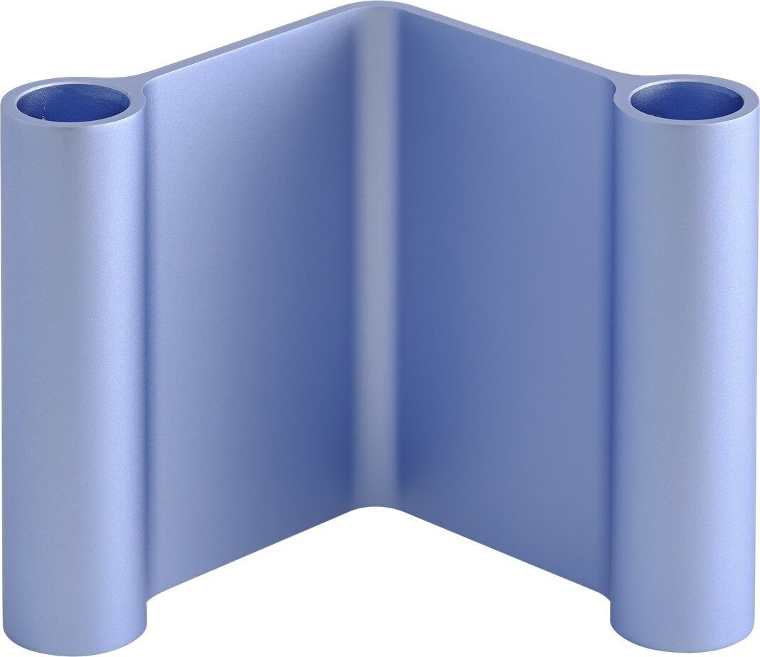 Świecznik Pair 11 cm błękitny
