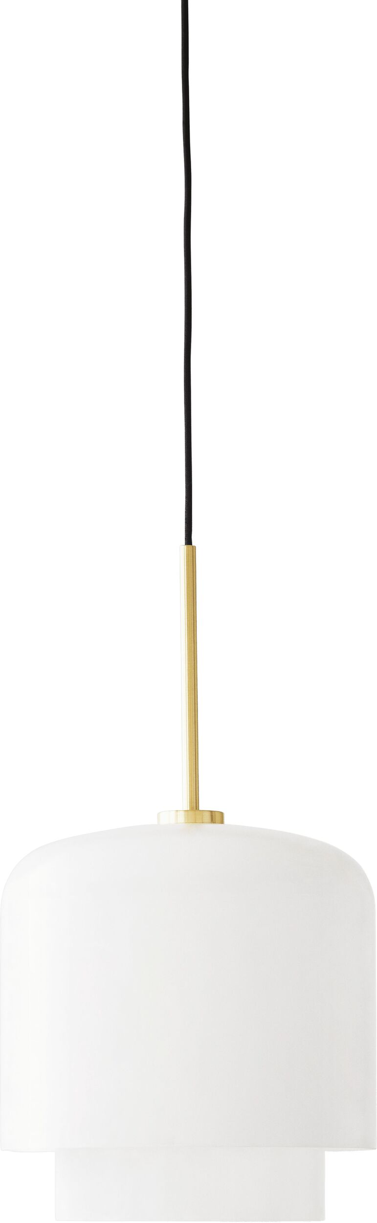 Lampa wisząca Megumi 28 cm mosiądz