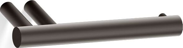 Wieszak na papier toaletowy Bar ciemny metal mat
