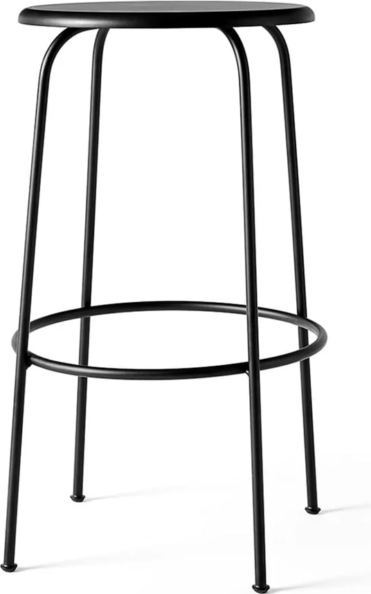 Stołek barowy Afteroom 74 cm czarny