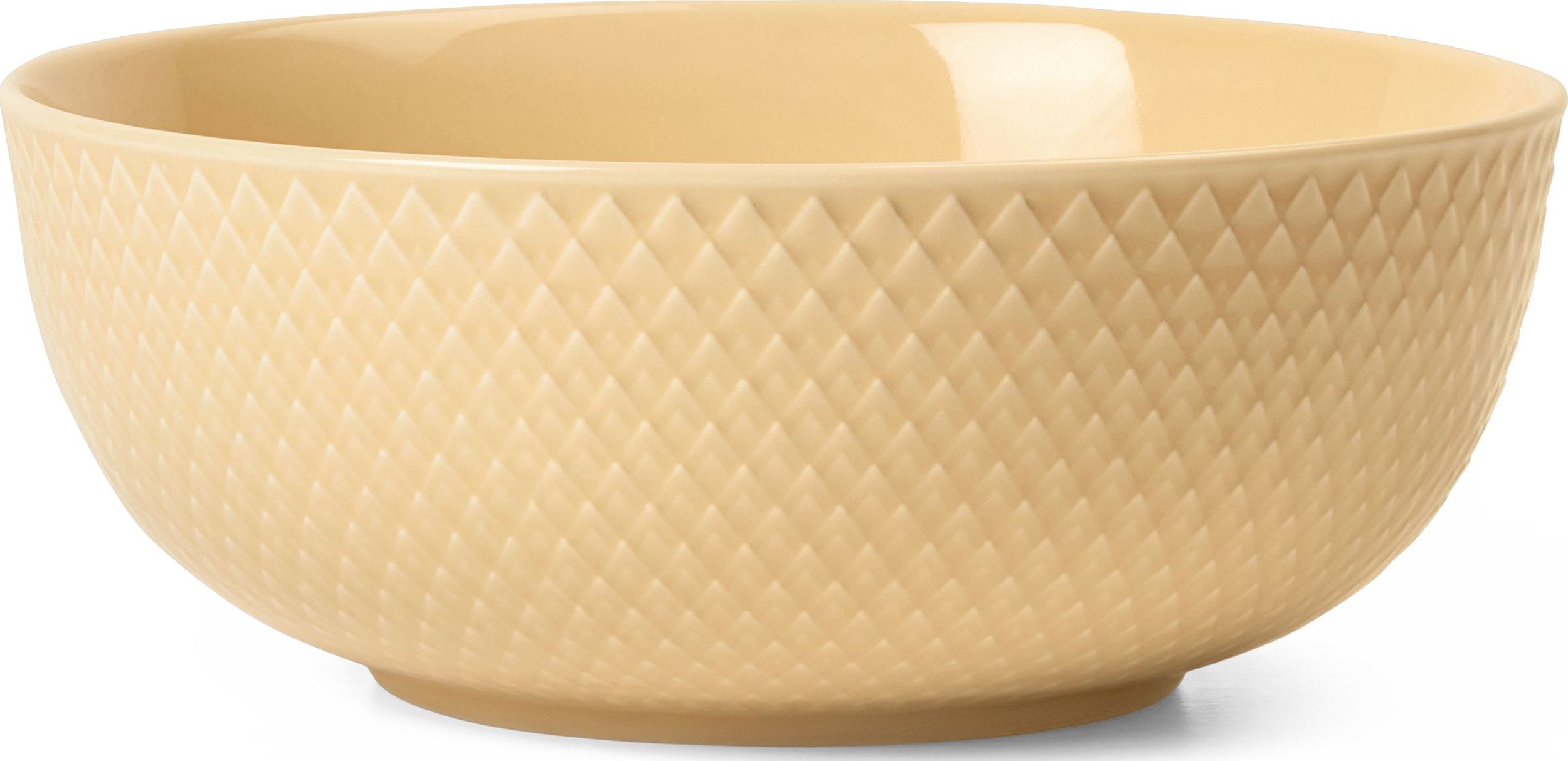 Miska Rhombe Color 15,5 cm piaskowa