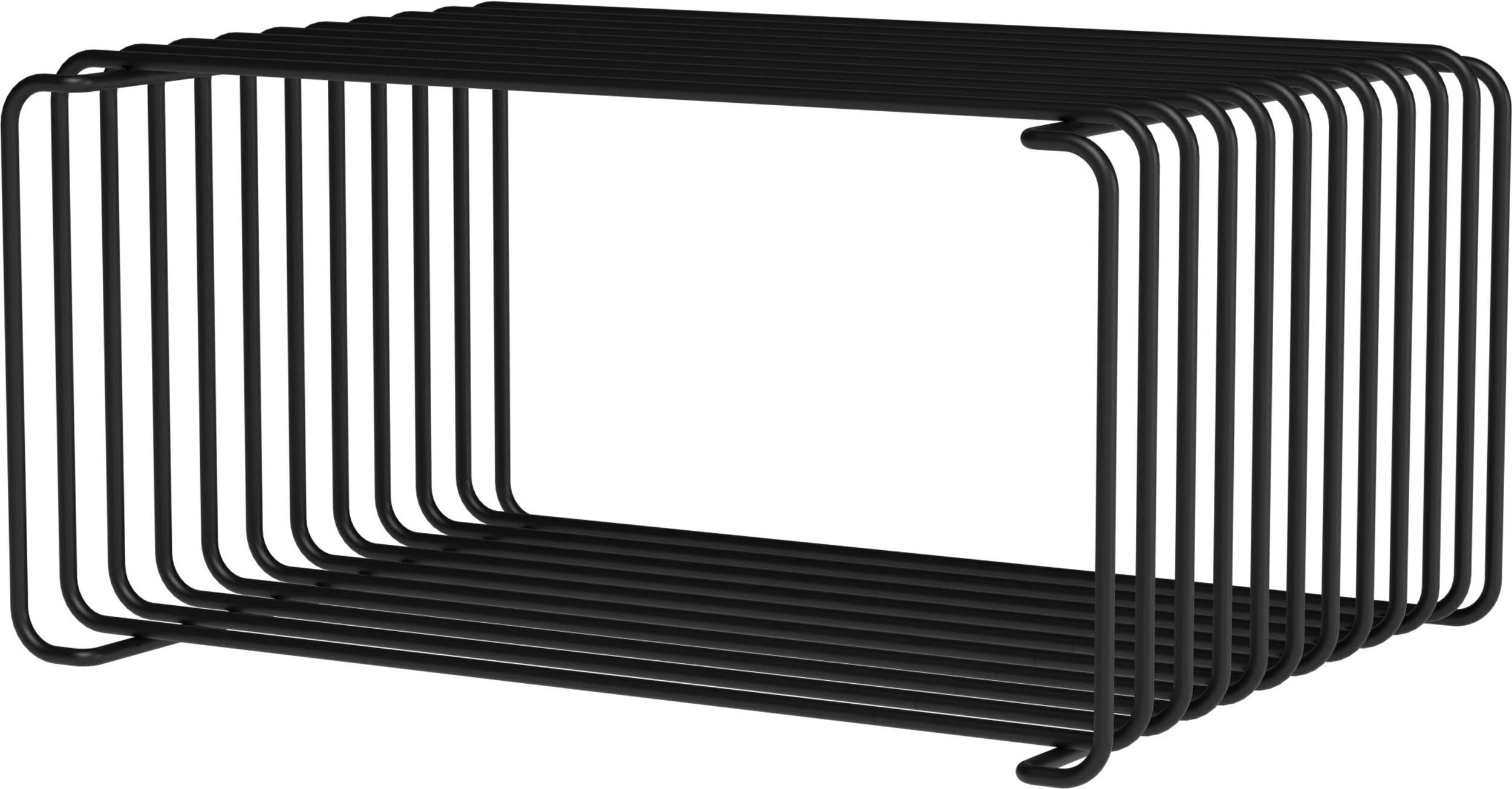 System modułowy Panton Wire 34,8 x 25,7 x 17,2 cm czarny