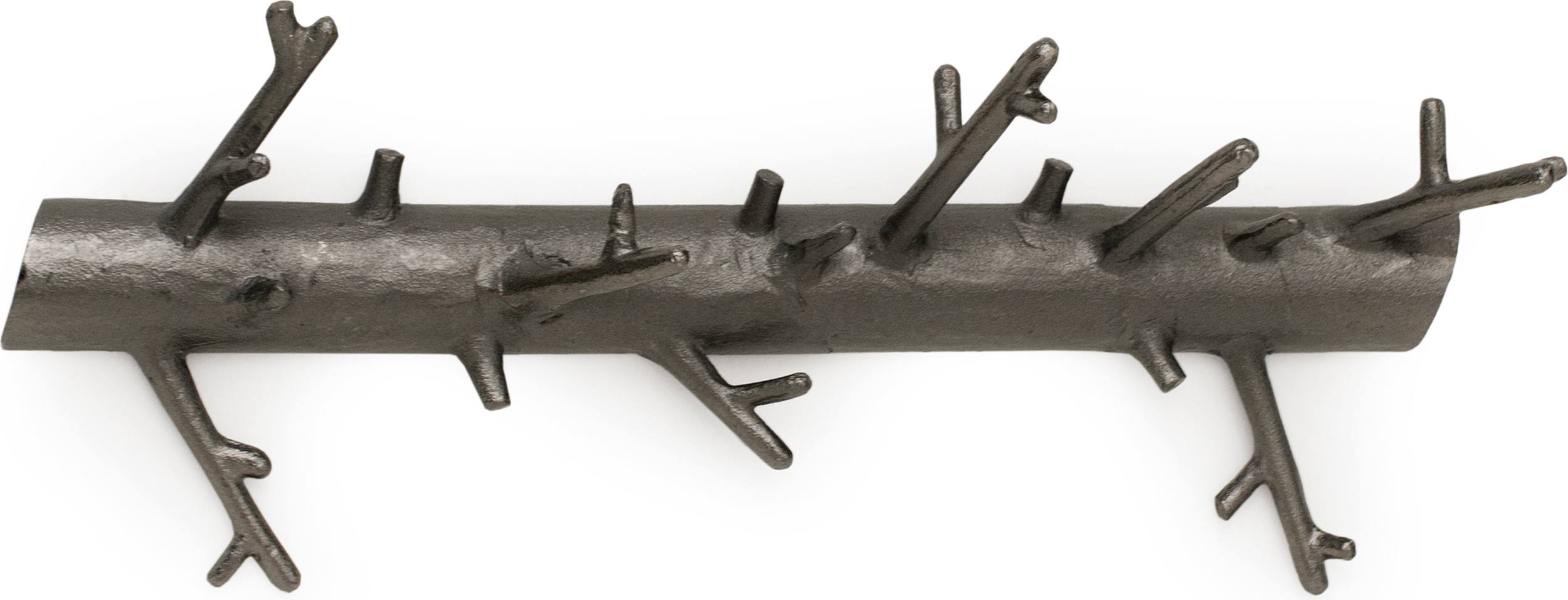 Wieszak Branch L szary stal platerowana