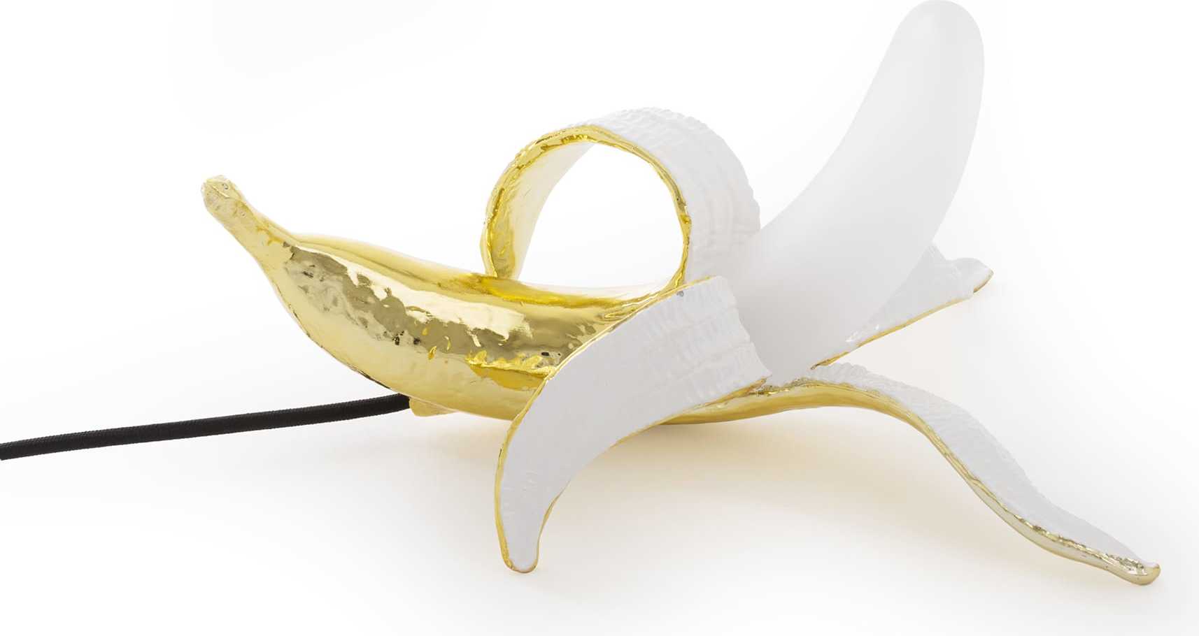 Lampka Banana złota Dewey