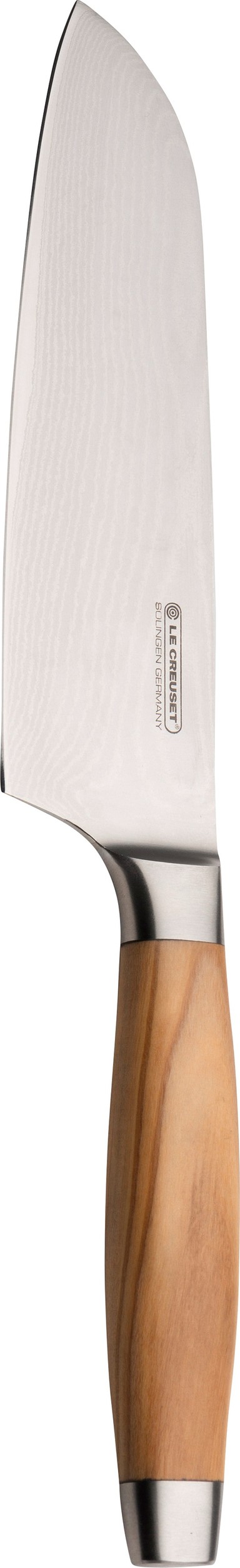 Nóż Santoku Le Creuset 18 cm z uchwytem drewnianym
