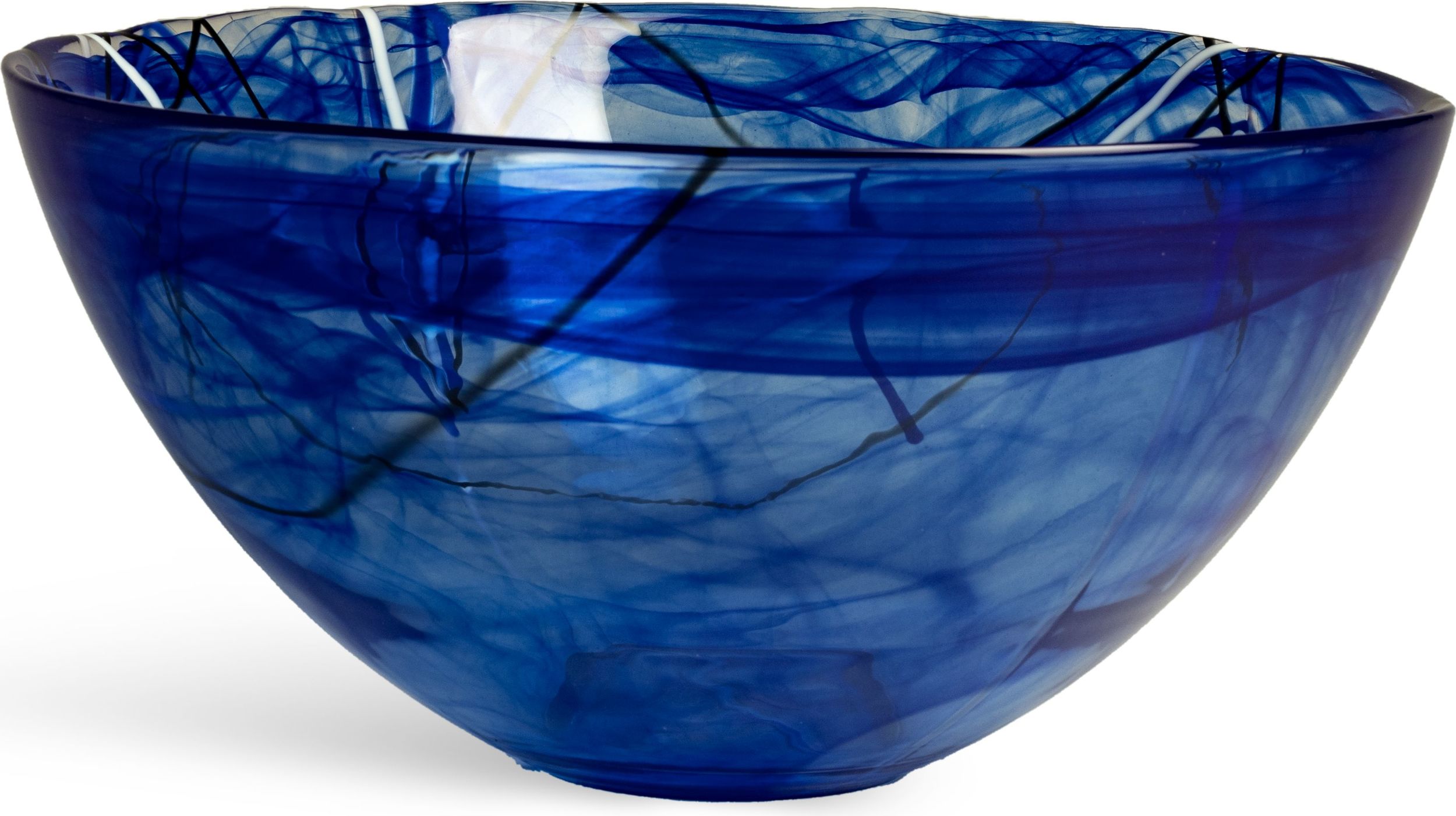 Misa do serwowania Contrast 35 cm niebieska