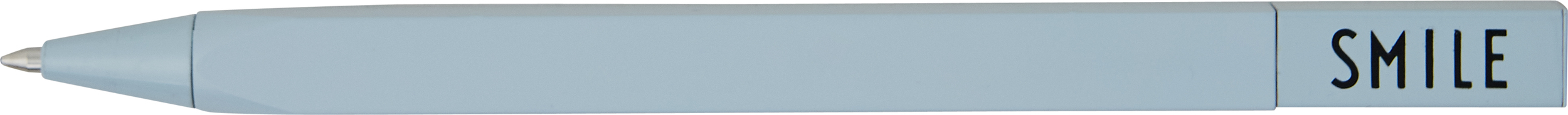Długopis Design Letters Smile błękitny