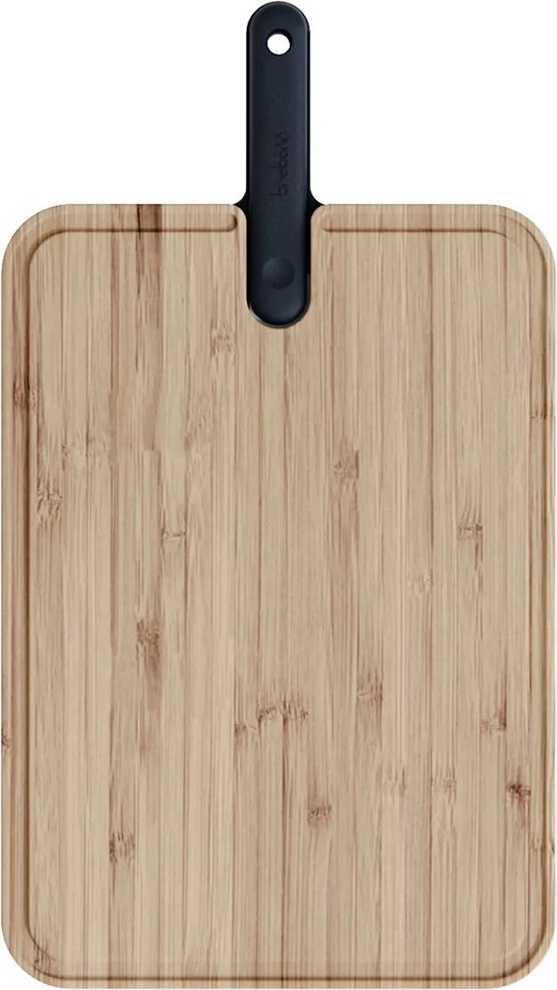 Deska do krojenia Artu Black z nożem szefa kuchni