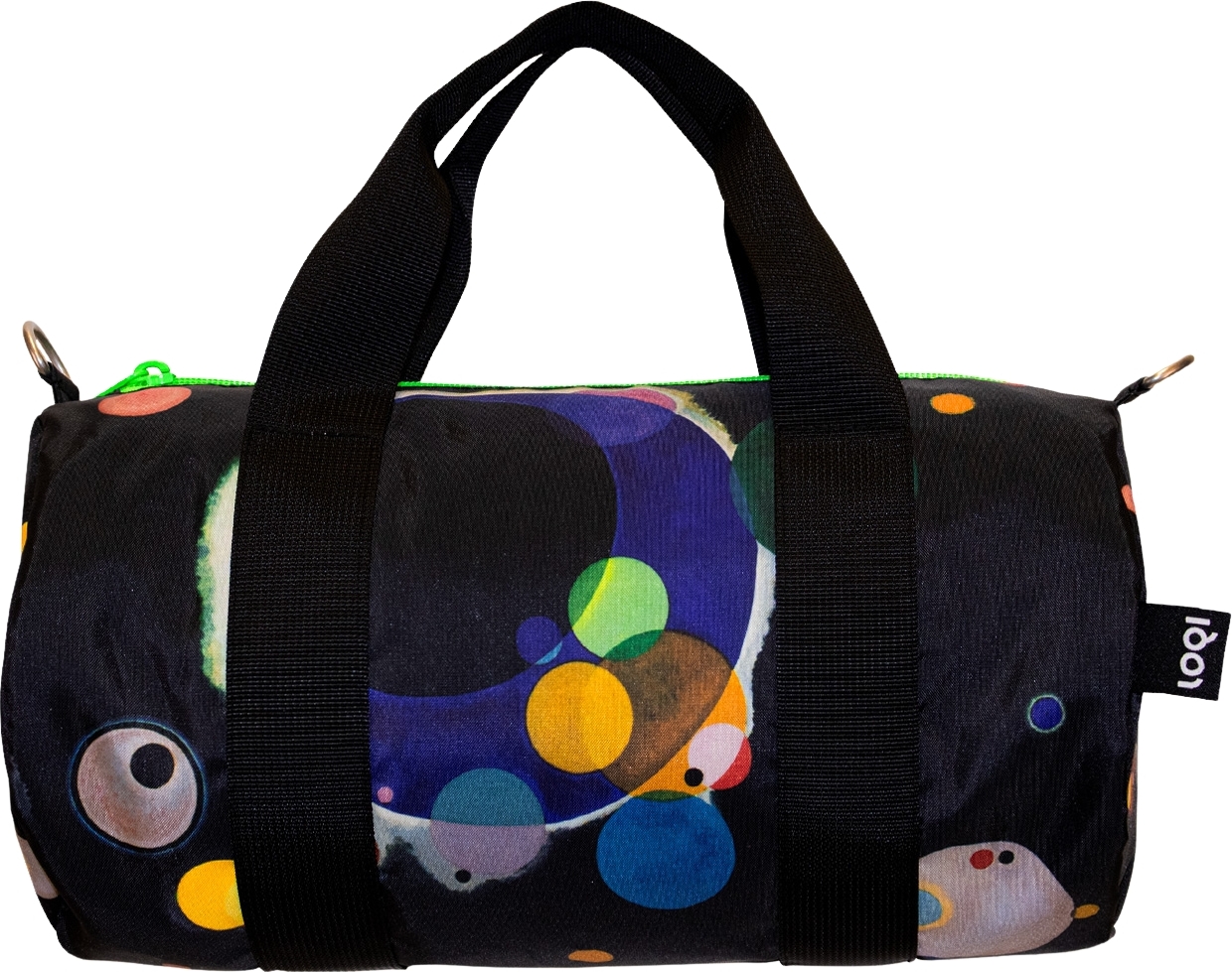 Torba LOQI Weekender Museum Wassily Kandinsky Several Circles mini z recyklingu