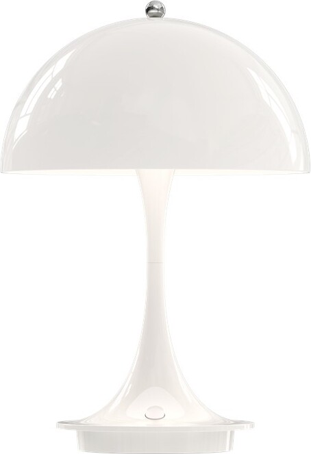 Lampa bezprzewodowa Panthella biała z ładowaniem indukcyjnym