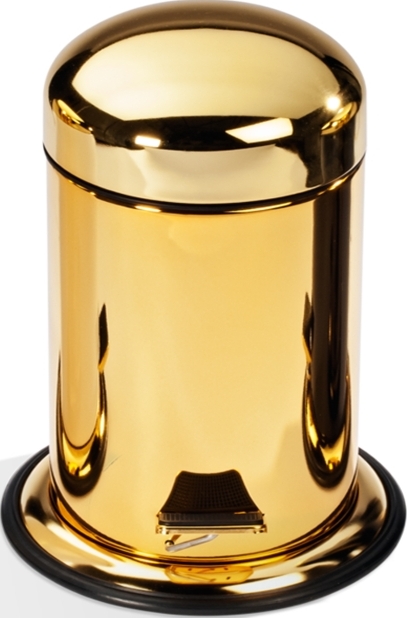 Kosz łazienkowy na śmieci Basic 31 cm złoty mat