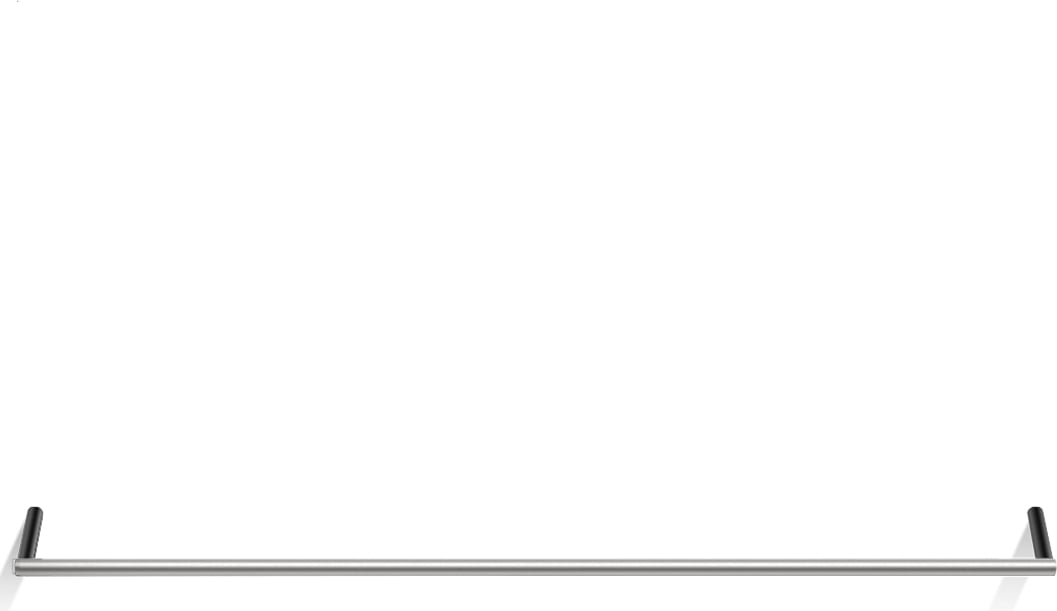 Wieszak reling na ręczniki Mikado 80 cm stal matowa-czarny