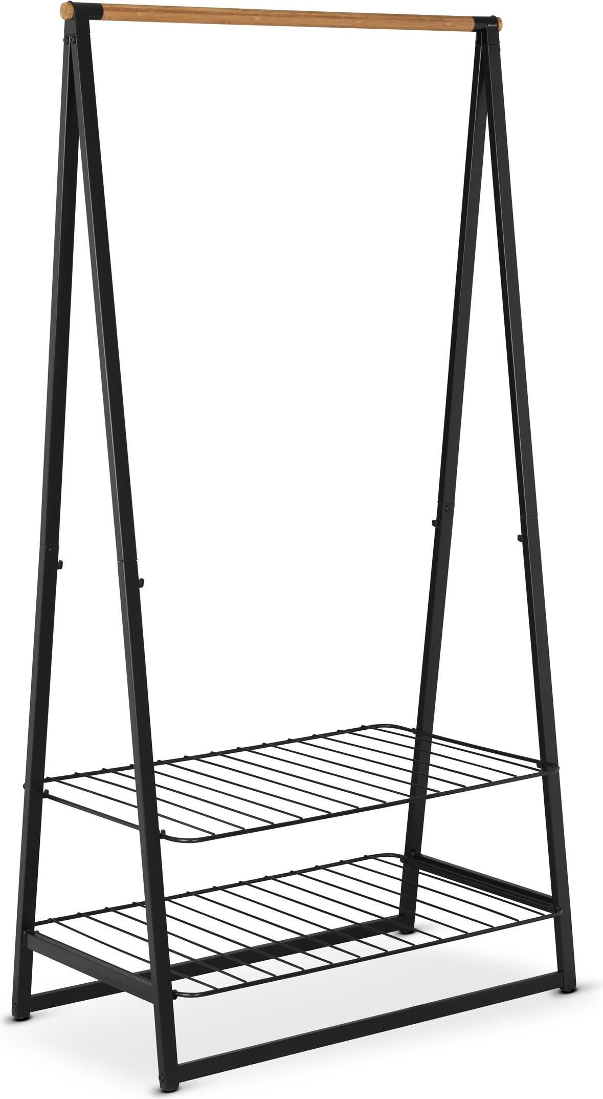 Wieszak stojący Linn duży czarny