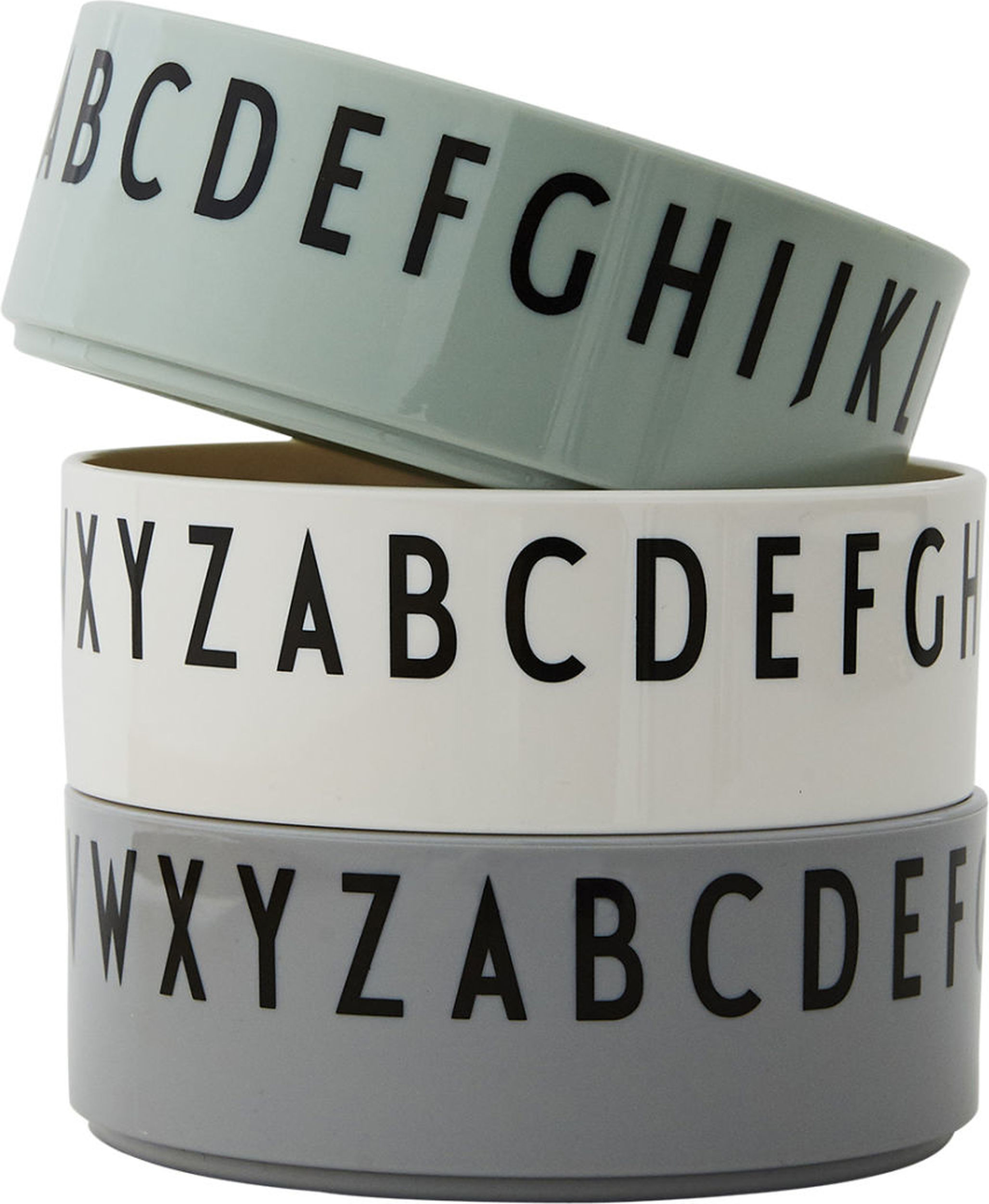 Miseczki Breakfast Dinner 3 szt. zielone