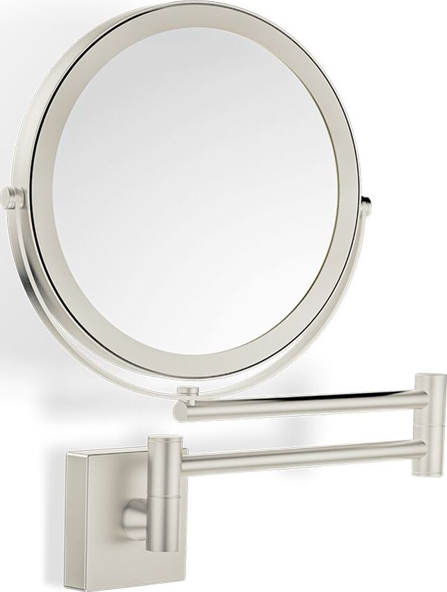 Lusterko kosmetyczne powiększające x5 Decor Walther 48 cm nikiel z wysięgnikiem