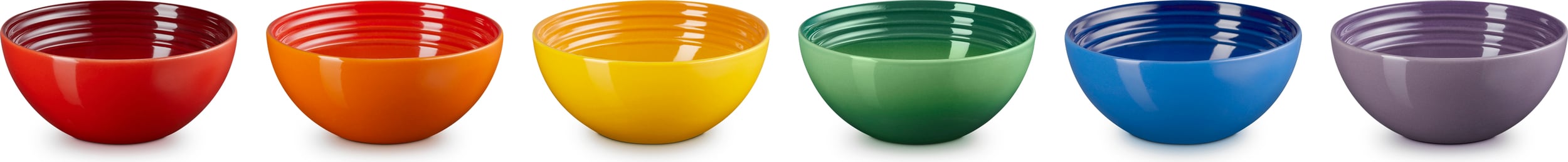 Miseczki na przekąski Le Creuset Rainbow 330 ml 6 szt.