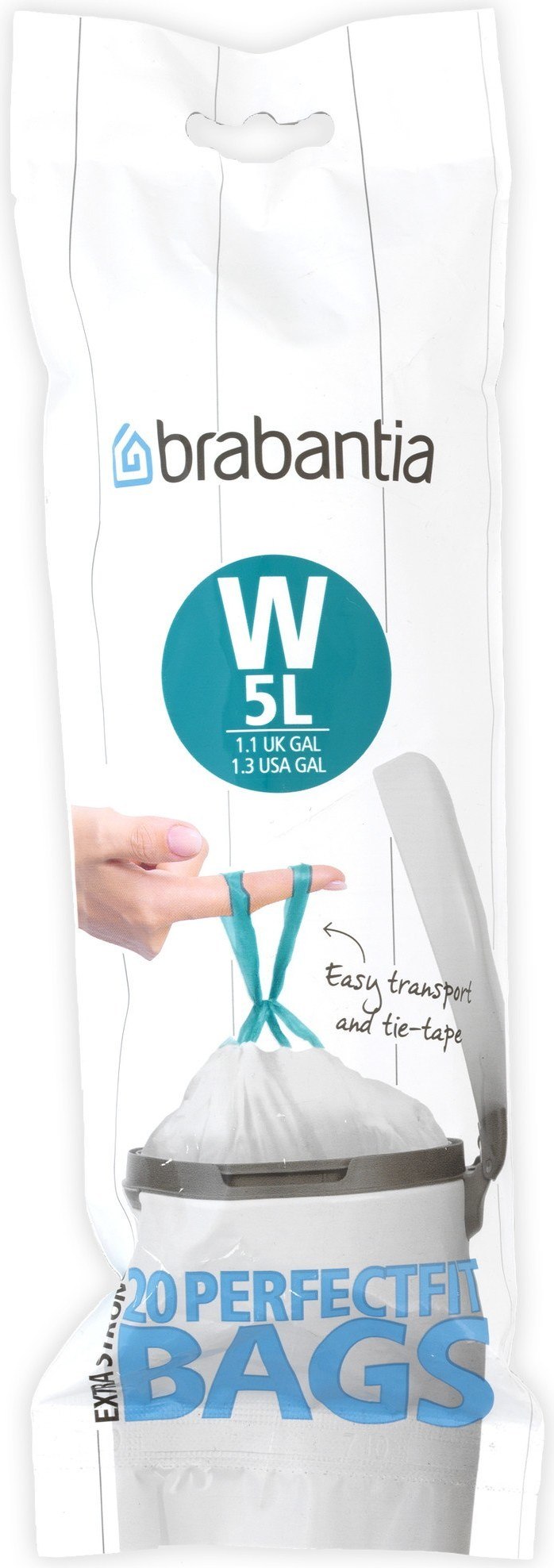 Worki na śmieci Brabantia rozmiar V 3 l rolka 20 szt.
