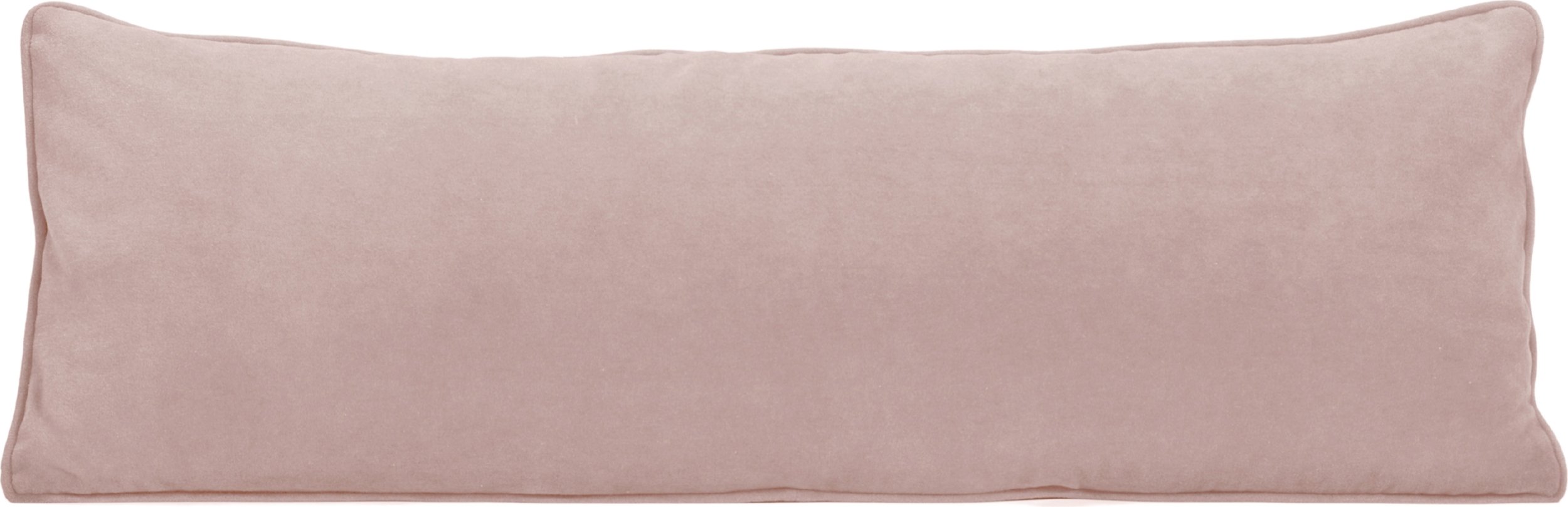 Poduszka na sofę Ono Velvet 40 x 110 cm różowa