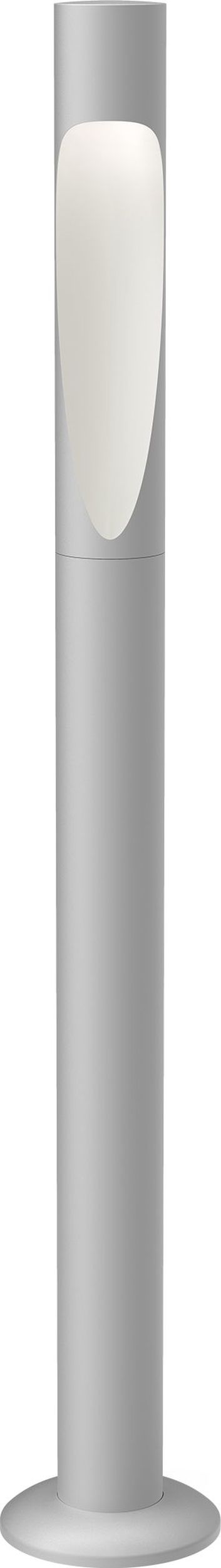 Lampa ogrodowa Flindt LED 2700K 69,5 cm szara z mocowaniem podstawowym bez adaptera