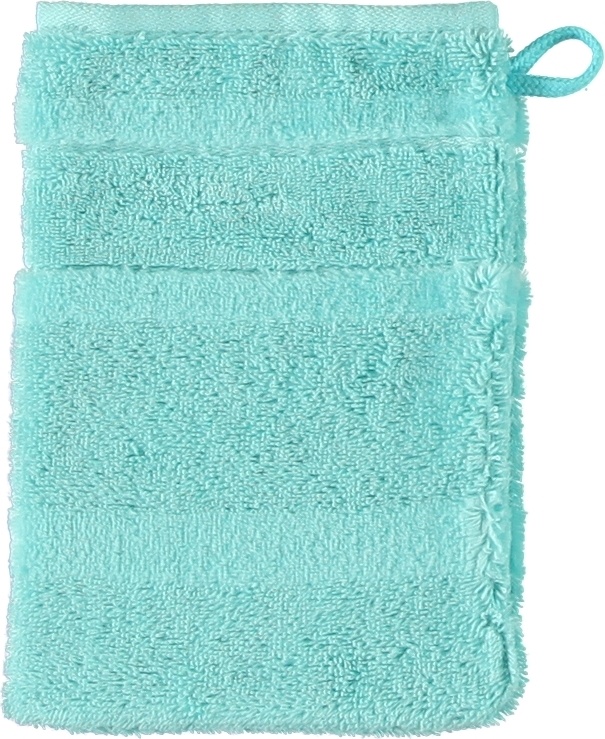 Rękawica kąpielowa Noblesse II gładka 16 x 22 cm miętowa
