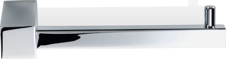 Wieszak na papier toaletowy Corner prosty chrom