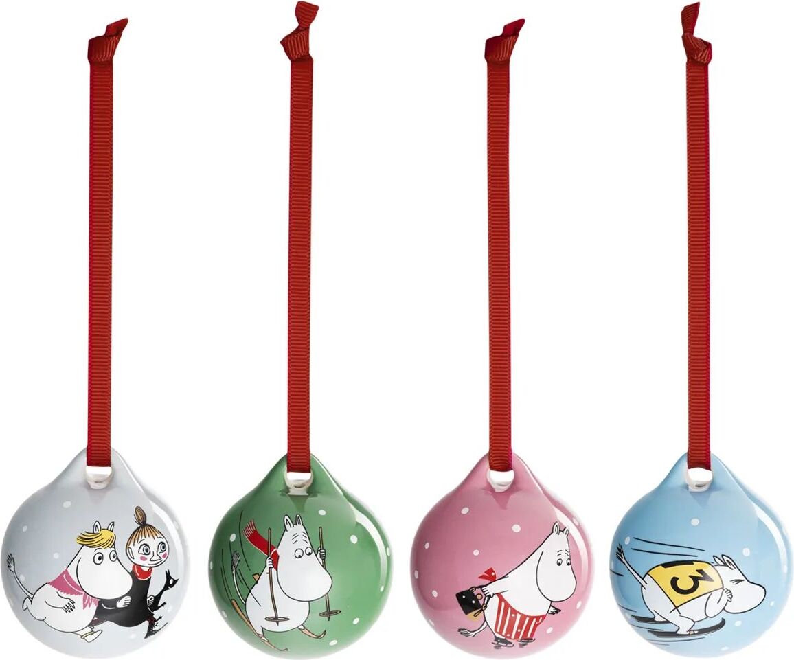 Bombki Arabia Finland Muminki Winter 4 szt.