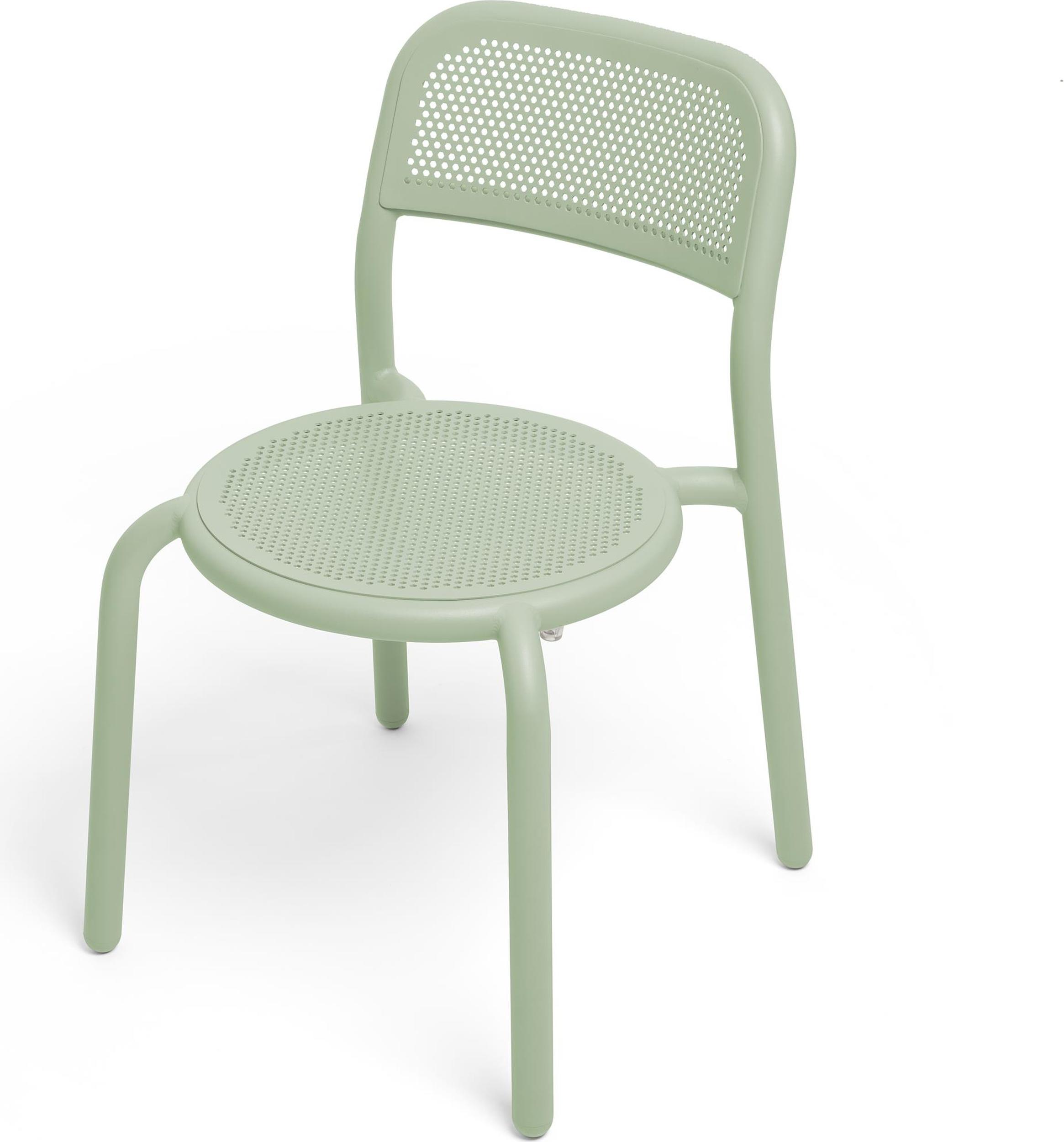 Krzesła ogrodowe Toni miętowe 4 szt.