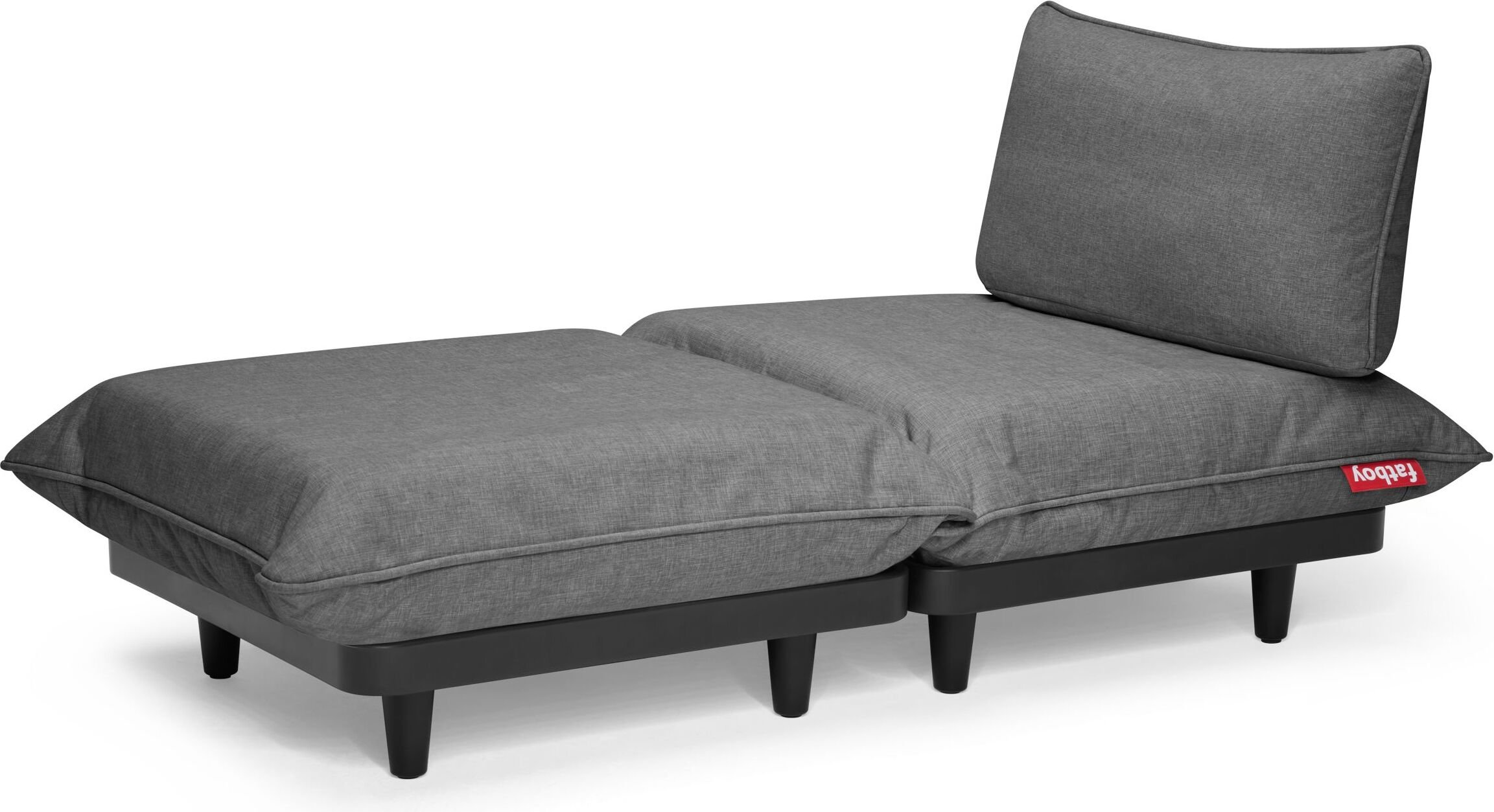 Leżanka Paletti ciemnoszara