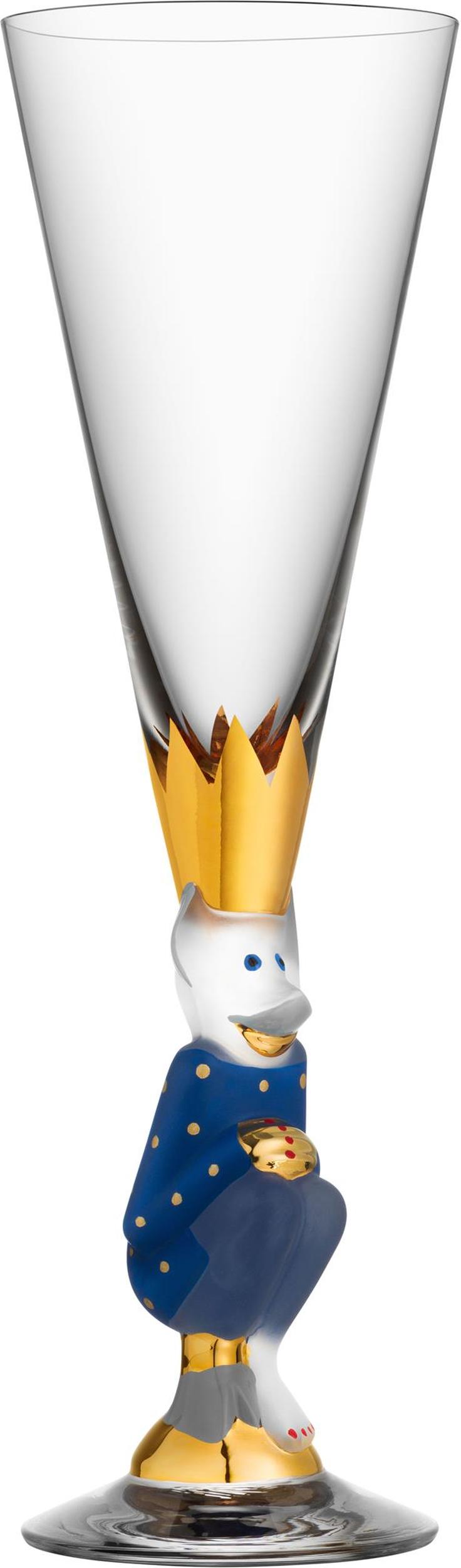 Kieliszek do szampana The Sparkling Devil 190 ml niebieski