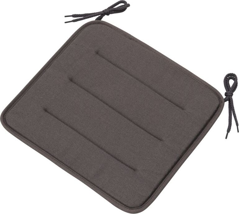 Poduszka na stołek barowy Linear ciemnoszara