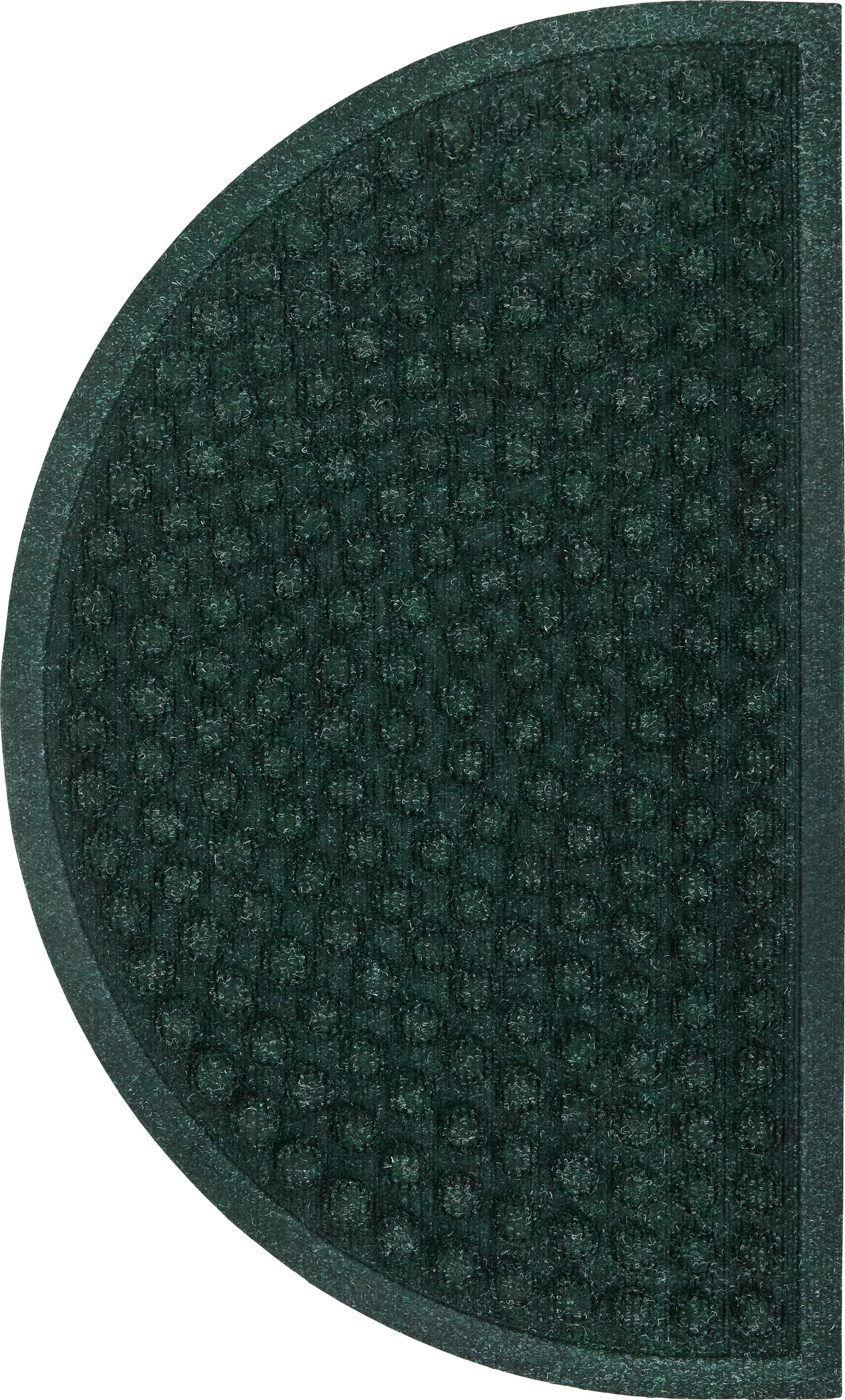 Wycieraczka HDEntry półokrągła 75 x 45 cm zielona