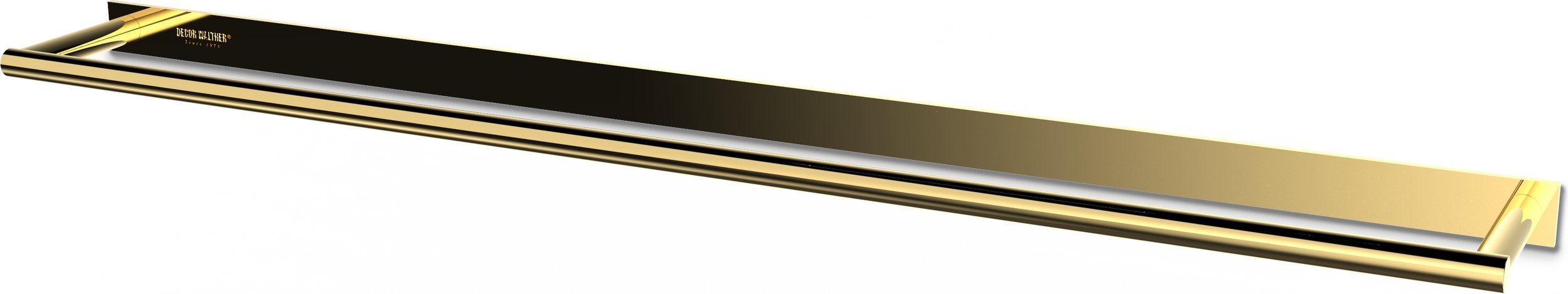 Wieszak reling na ręczniki Mikado Frame 61 cm złoty