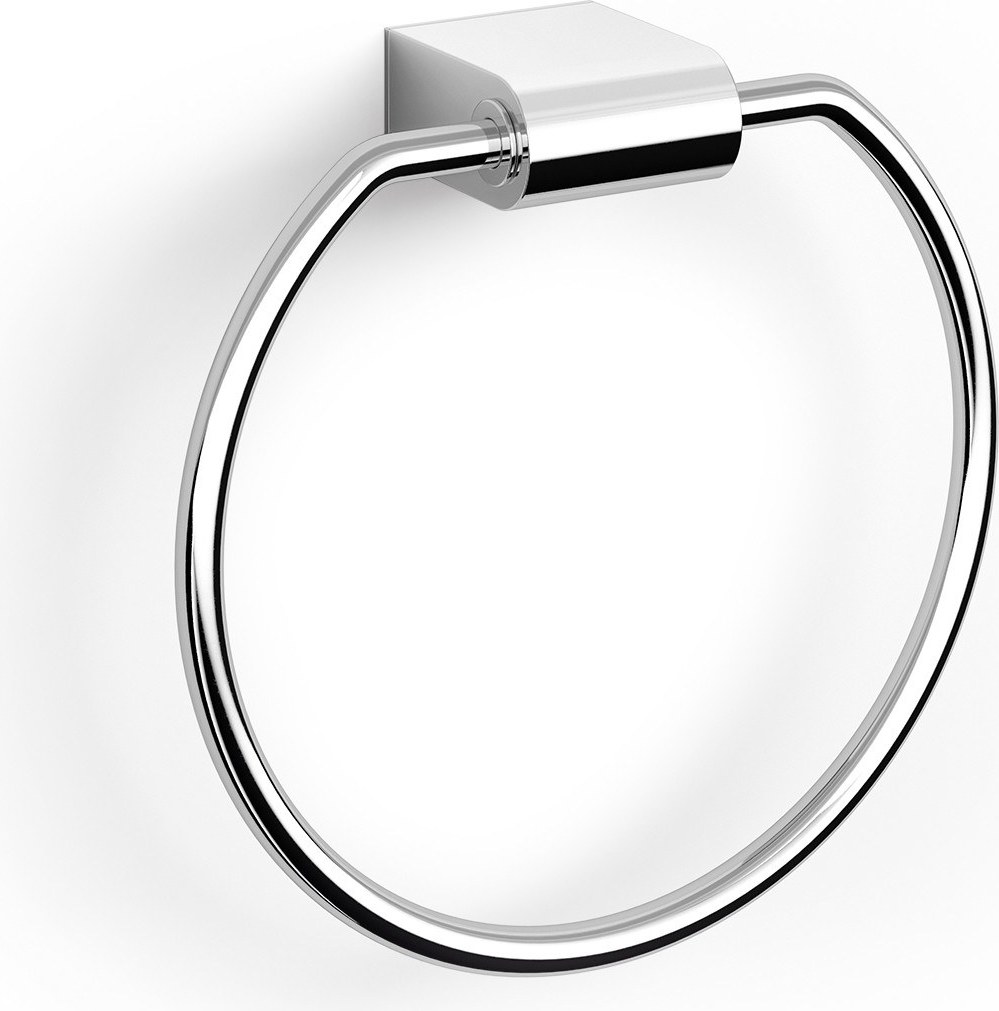 Wieszak na ręczniki okrągły Atore polerowany