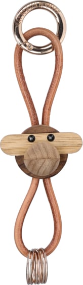 Brelok do kluczy Kay Bojesen małpka jasnobrązowa