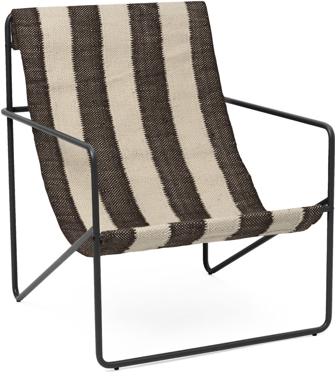 Krzesło Desert Chocolate czarna rama