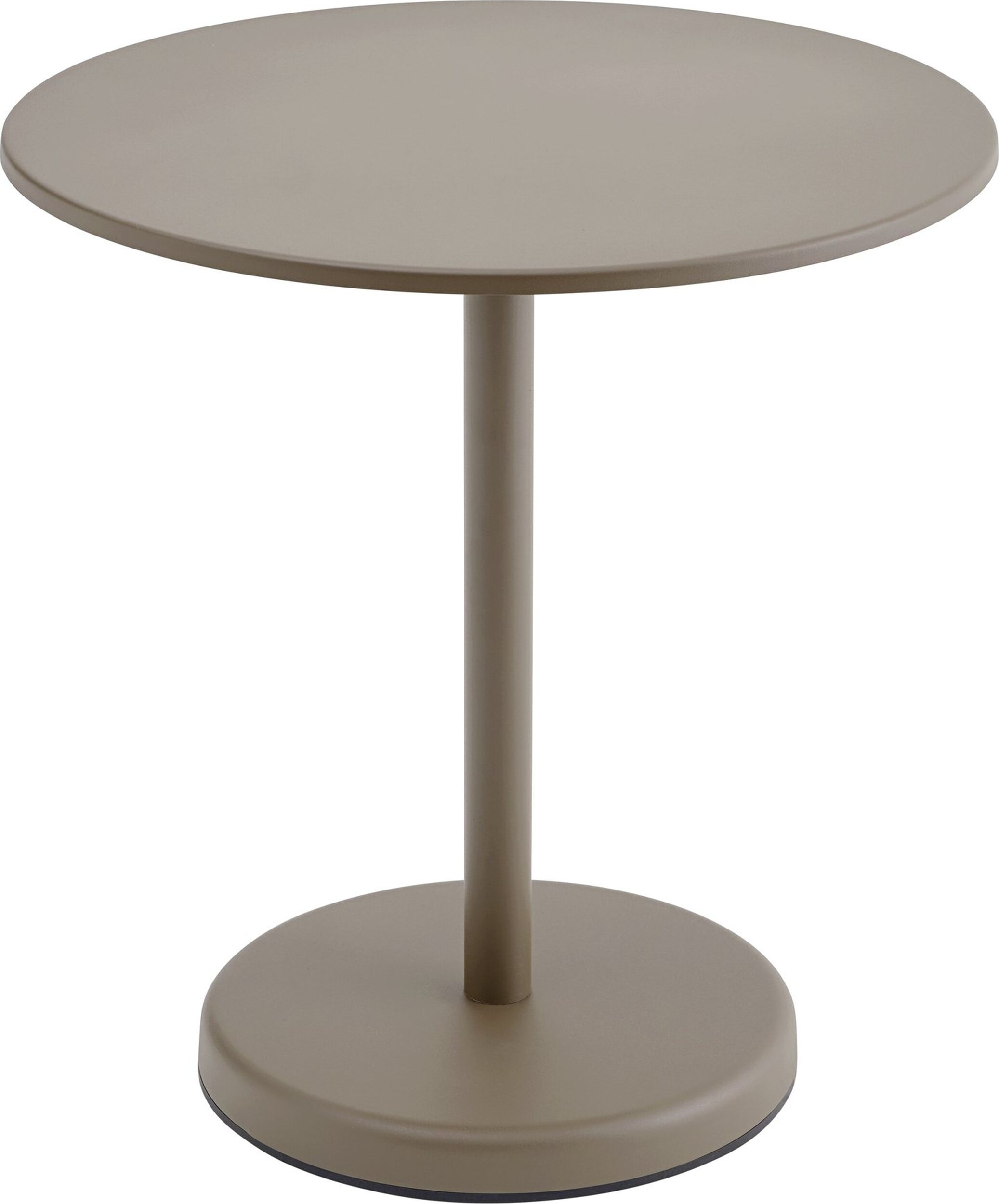 Stolik kawowy Linear okrągły 70 x 73 cm taupe