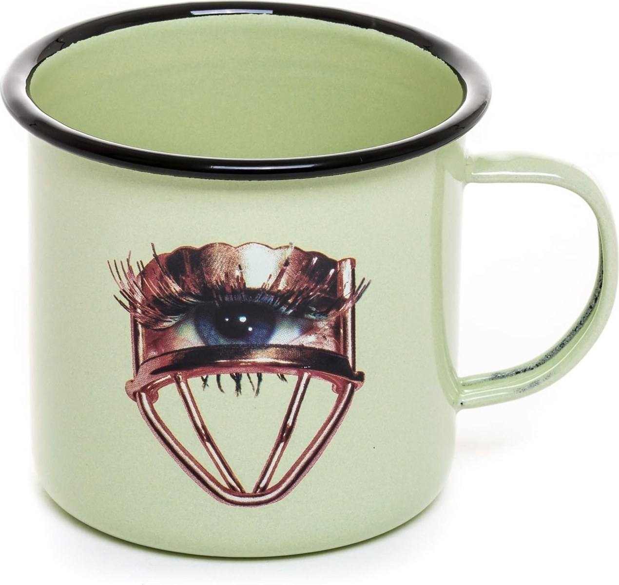 Kubek Seletti Wears Toiletpaper emaliowany Eye