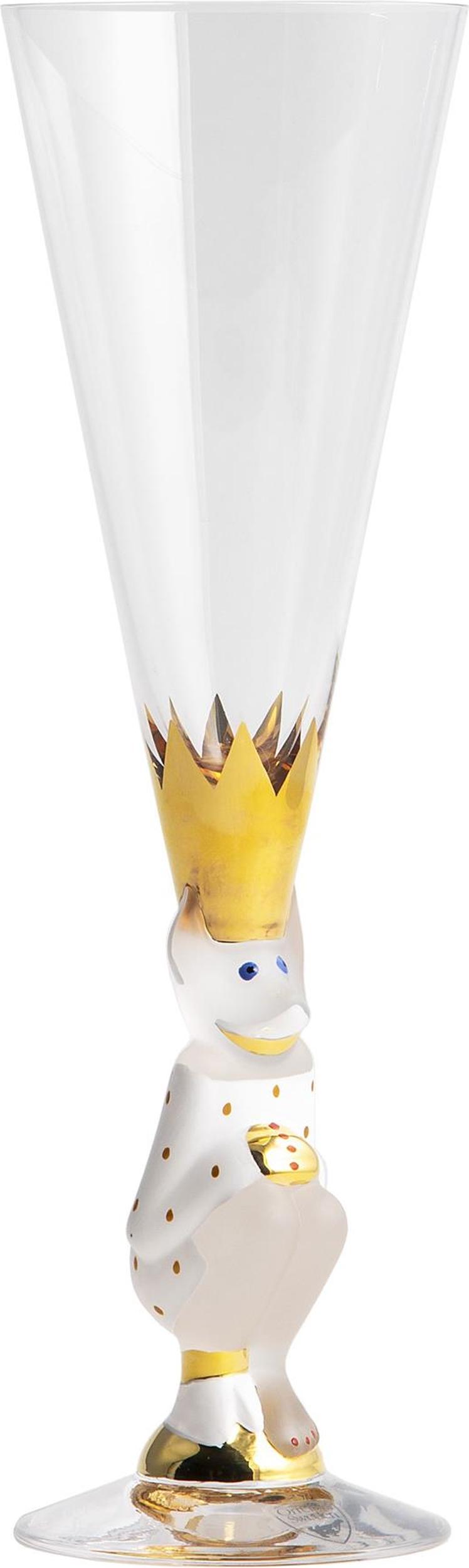 Kieliszek do szampana The Sparkling Devil 190 ml biały