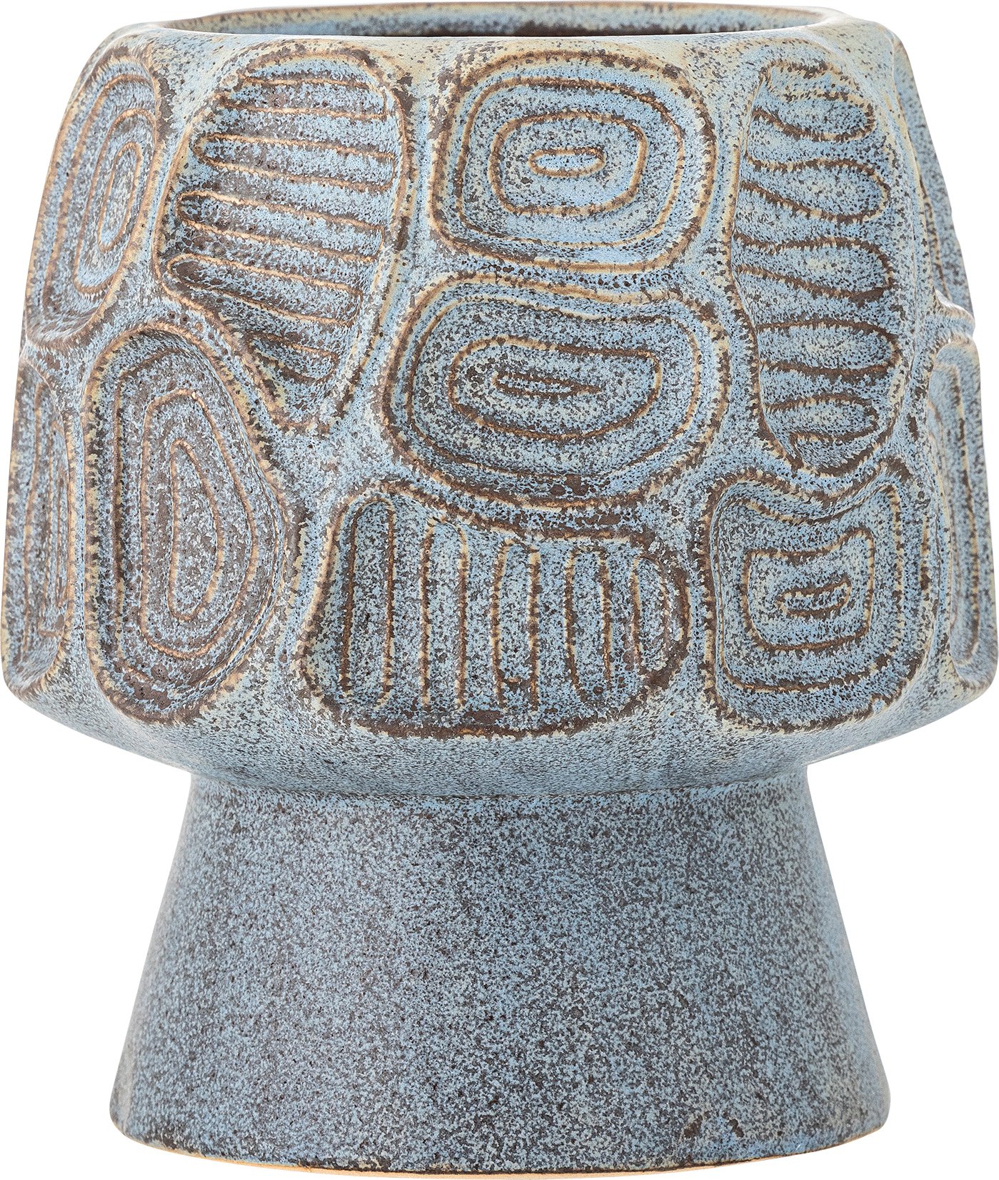 Osłonka na doniczkę Clarke 18,5 cm niebieska