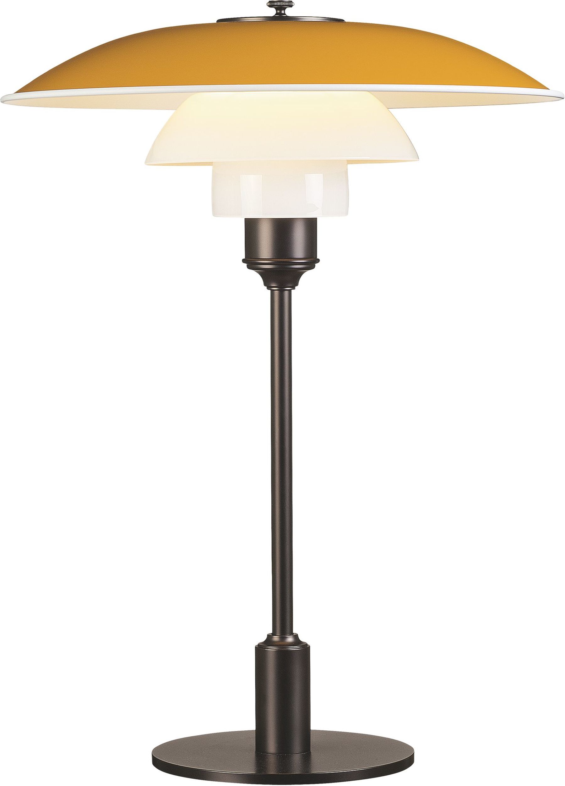 Lampa stołowa PH 33 cm żółta