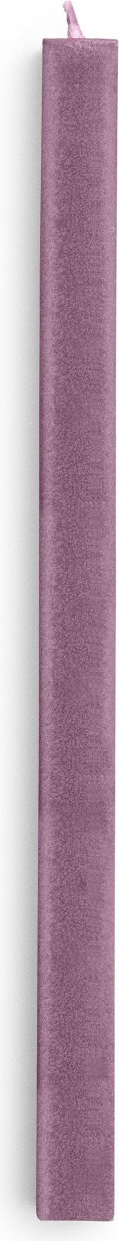 Świeca Square burgundowa