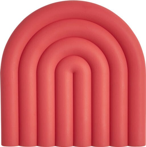 Podstawka pod gorące naczynia Rainbow 15 x 15 cm czerwona