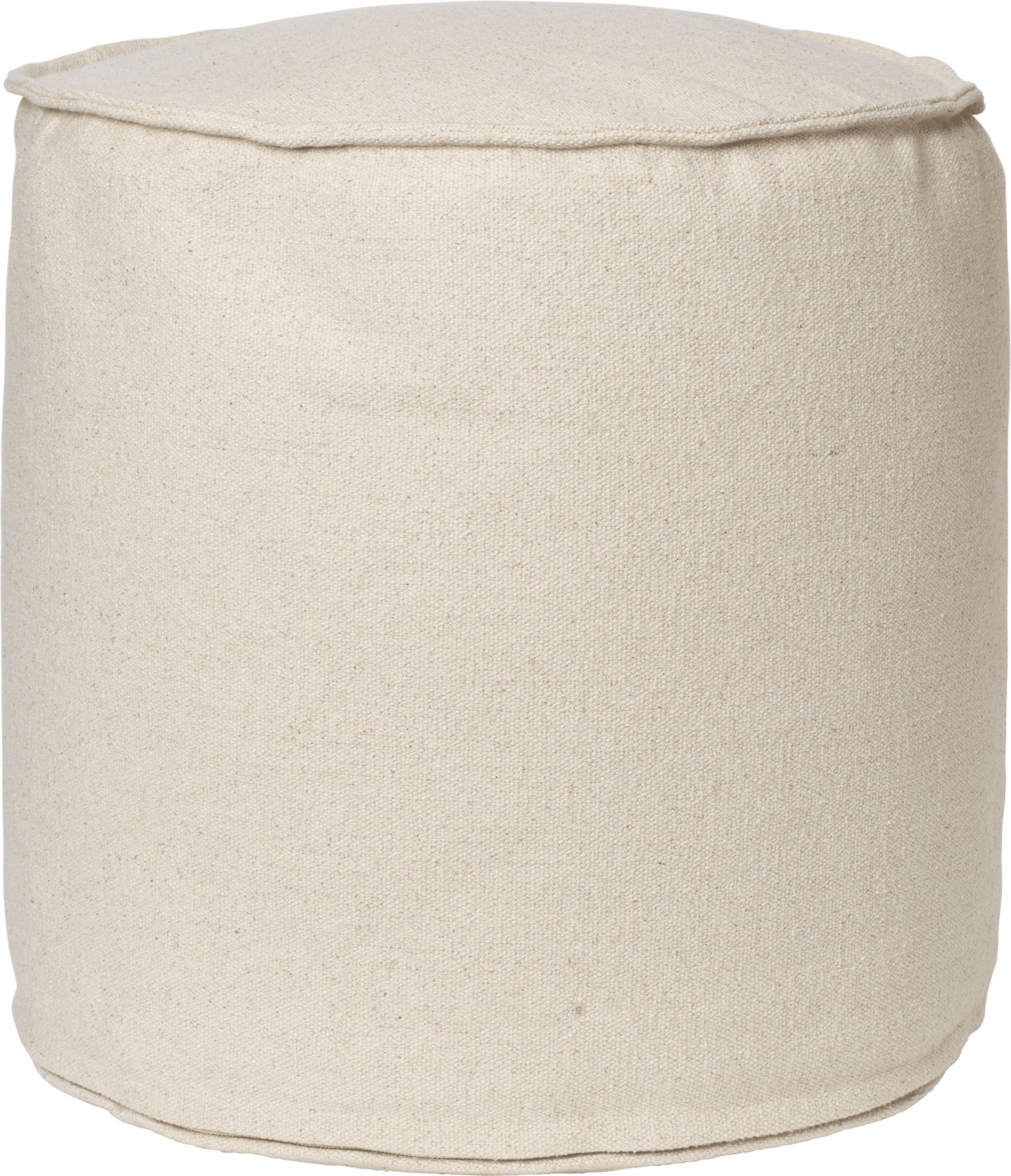 Puf Aun 40 cm złamana biel