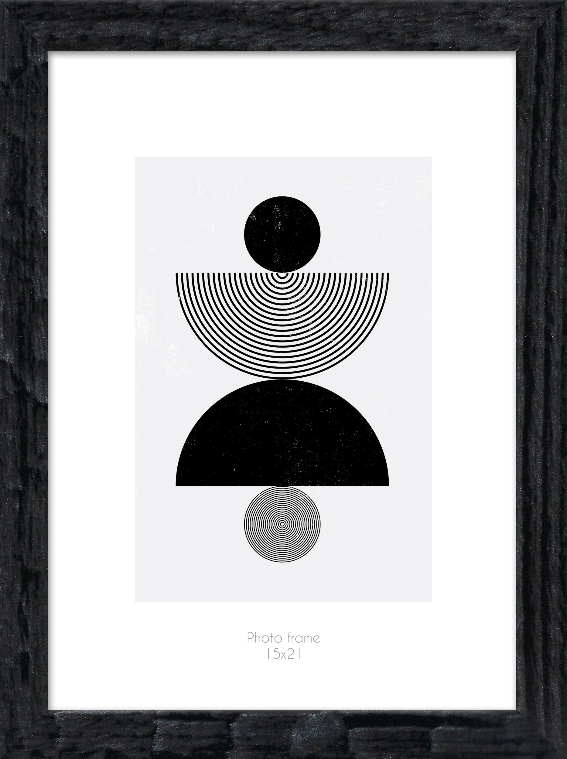 Ramka na zdjęcia Kyoto 15 x 21 cm czarna